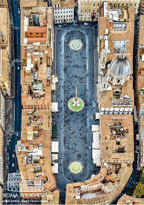 Quảng trường Navona từng làm cảnh diễn trong nhiều phim Ý và nước ngoài