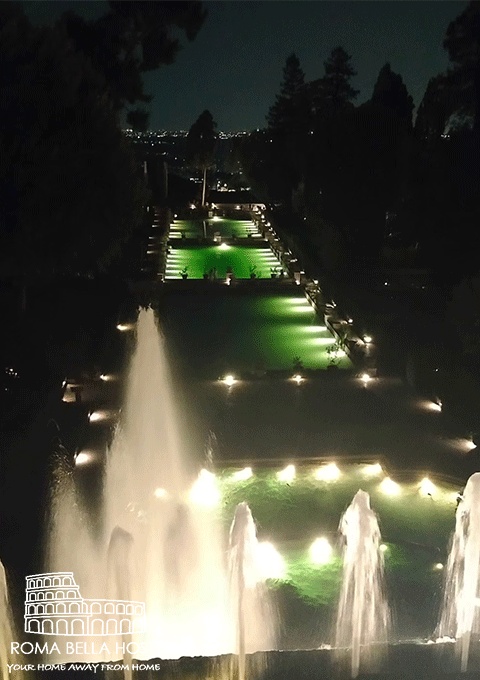 Thành Tivoli cổ kính cách Roma Bella Host hơn nửa tiếng đi xe