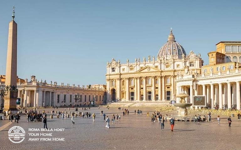 Quảng trường Vaticano và nhà thờ San Pietro