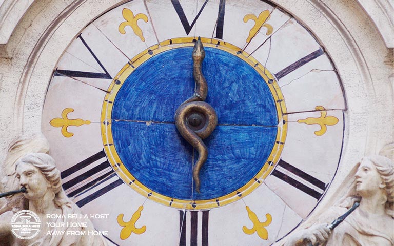 Đồng hồ 6 tiếng tại Convento dei Carmelitani Roma