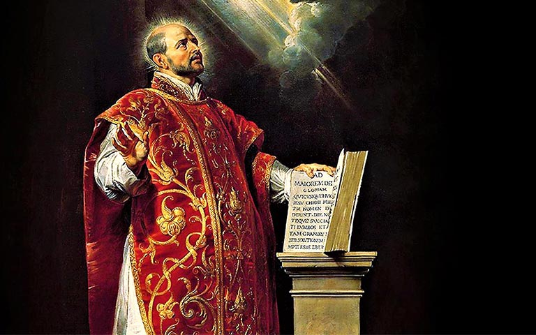 Hình thánh Ignazio Loyola