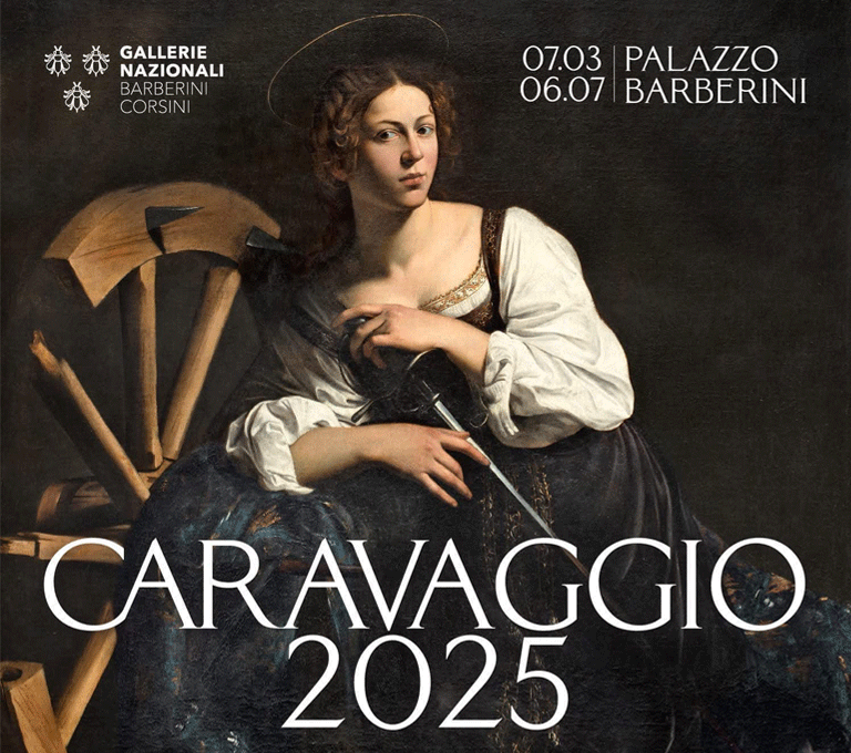 Triển lãm tranh Caravaggio 2025 tại Tòa nhà Barberini - Roma