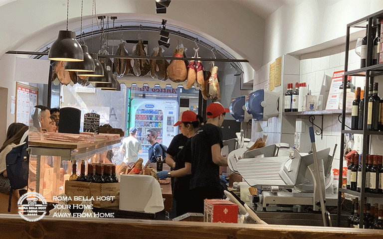 Một cửa hàng bánh kẹp rất ngon ở Firenze