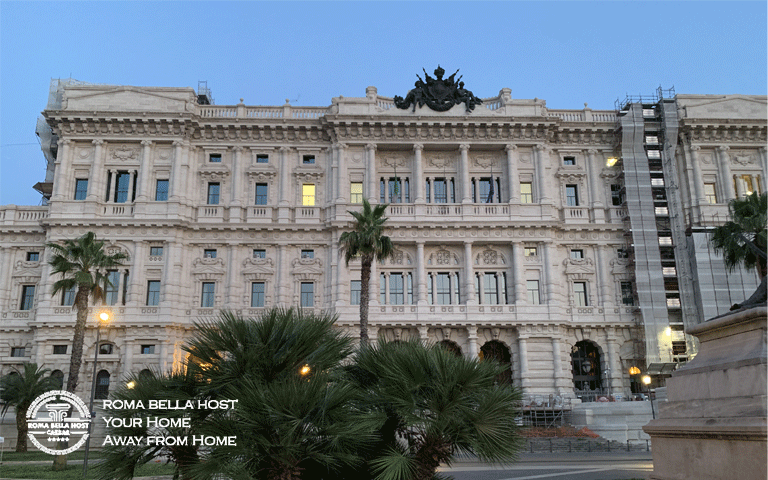 Tòa án Tối cao tại Roma, một địa điểm hành chính cực kì quan trọng của Roma