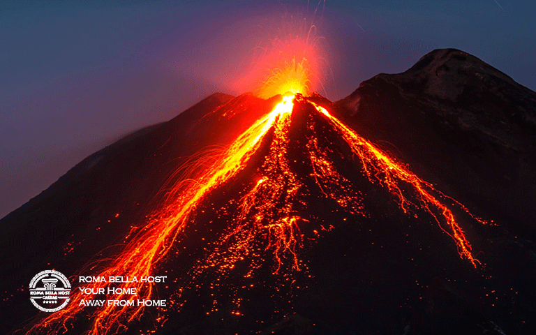 Lần hoạt động gần nhất của núi lửa Etna là tháng 6 năm 2025