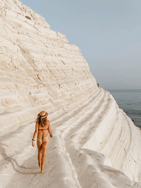 Scala dei Turchi - Bậc thang của người Thổ Nhĩ Kỳ, từng là nơi ẩn nấu của bọn cướp biển