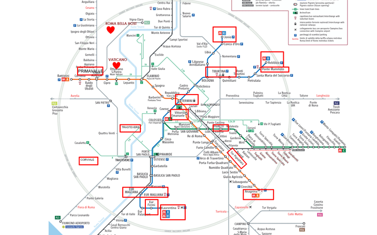 Những khu nên tránh khi thuê host hotel tại Roma