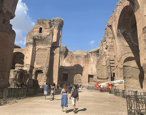 Terme di Caracalla – Một trong những công trình La Mã cổ đại ấn tượng nhất ở Roma