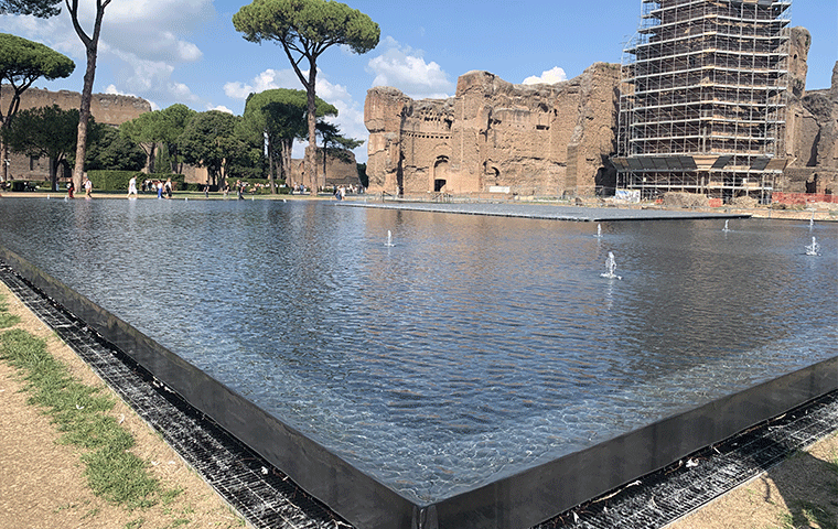 Terme-di-Caracalla---Specchio-d'acqua